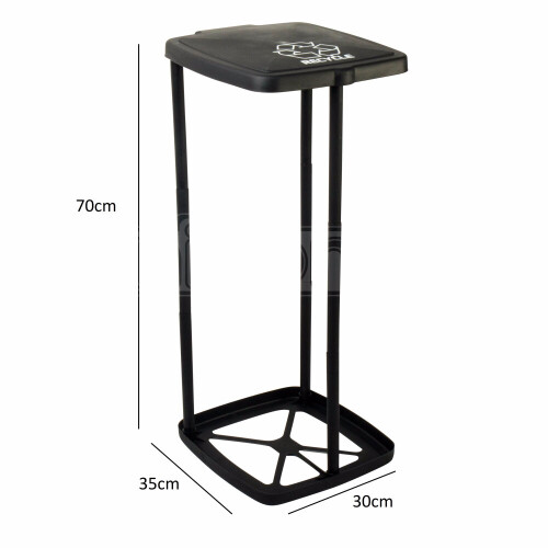 Leisurewize Portable Collapsible Waste Dust Bin Large Lid Camping Caravan Waste 1