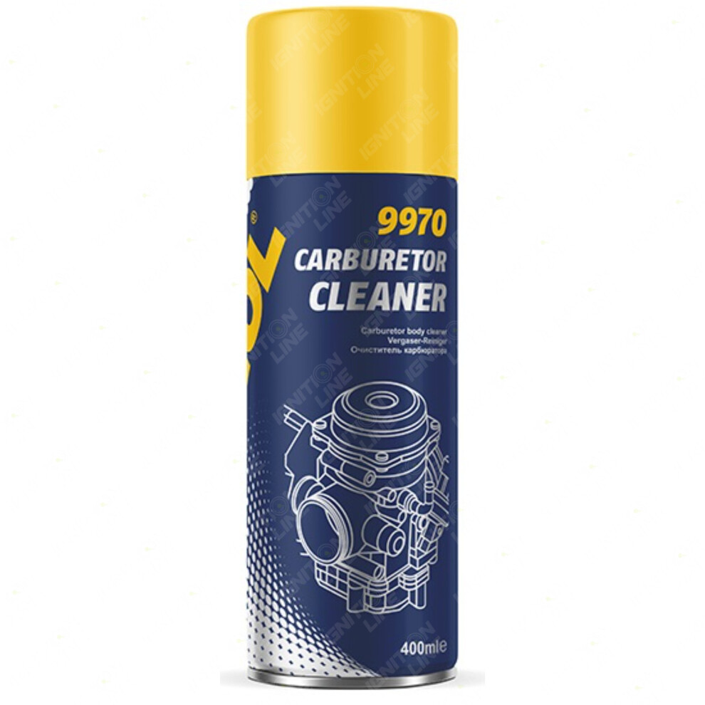 Mannol Carburetor Cleaner 9970 400ml Engine, Rust Removers