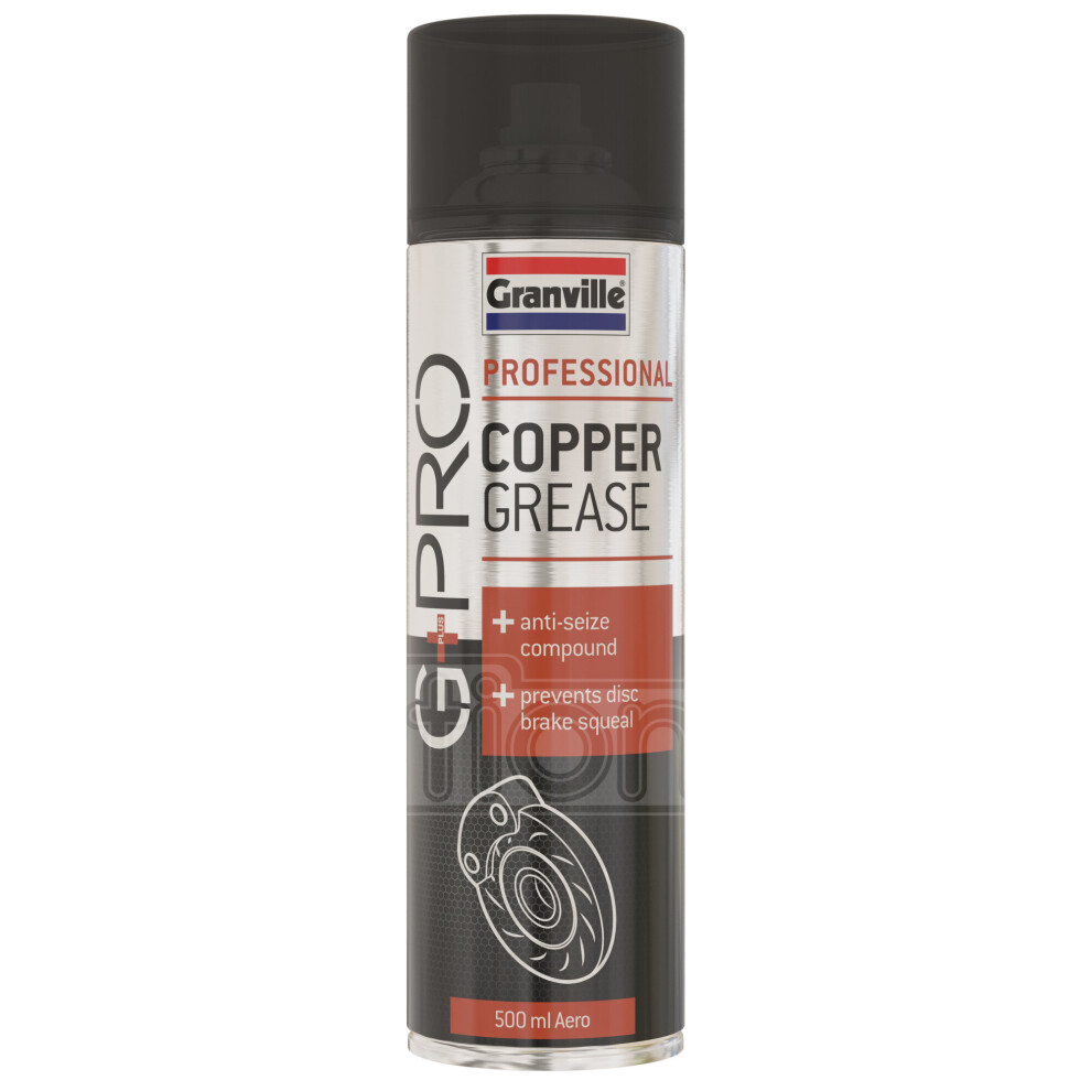 Granville Copper Grease Spray Multi Purpose Anti Seize Compound Aerosol 500ml