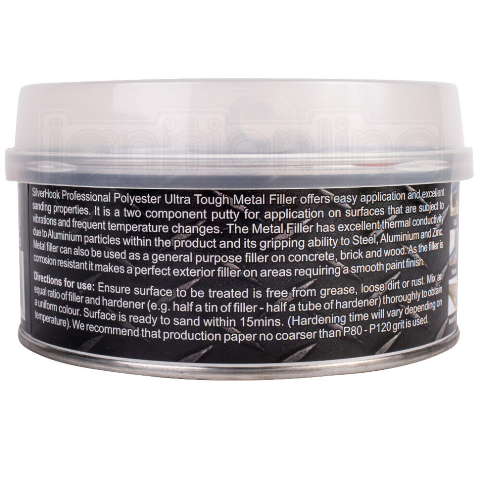 Big Boy Ultra Tough Strong Metal Car Body Filler Repair Steel Aluminium 600Ml