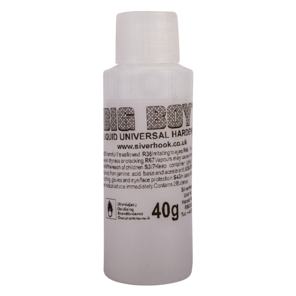 Big Boy Clear Liquid Hardener Use With All Polyester Based Resins & Fillers 40G 5019567902165