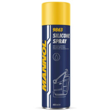 MANNOL 9863 Silicone Spray 400ml Lubricant Water Proofing Resistant