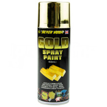 Silverhook Gold High Density Spray Paint Aerosol Paint Metal Wood Plastic 400ml