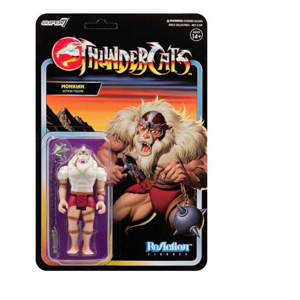 Photos - Action Figures / Transformers Thundercats ReAction Monkian Action Figure 10cm THUNW02-MKN-01