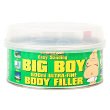 Big Boy Easy Sanding Ultra Fine Body Filler Car Home Boat Metal Scratch 600ml