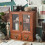Living And Home Retro Wooden Desktop Storage Organizer with Drawer 3