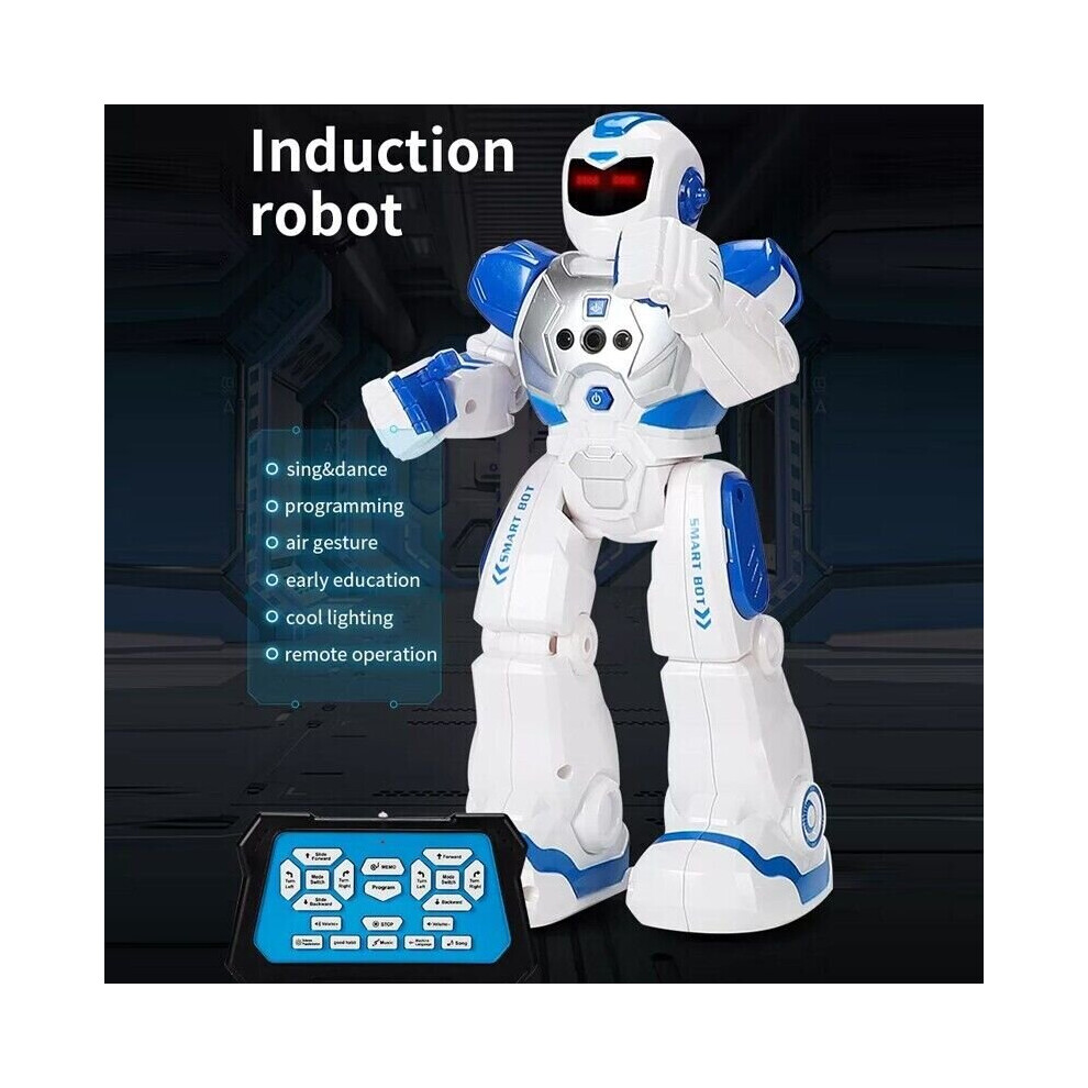 Flemye Kids Funny Rc Smart Robot Toy Remote Control Interactive Dancing Singing Walking