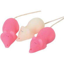 Boynes Pink & White Sugar Mice 3 piecse