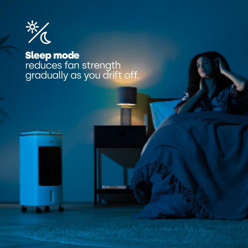 LIVIVO 4L Portable Air Cooler Remote Control & IceCold Cooling on OnBuy