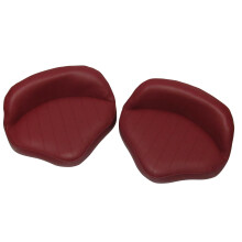 (Red , 2) Stand Up Casting Butt Seat (Bass Fishing Boat)