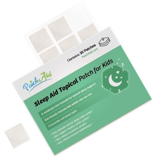 PatchAid, Sovningssupport Topical Patch for Børn, 30 Patches 1
