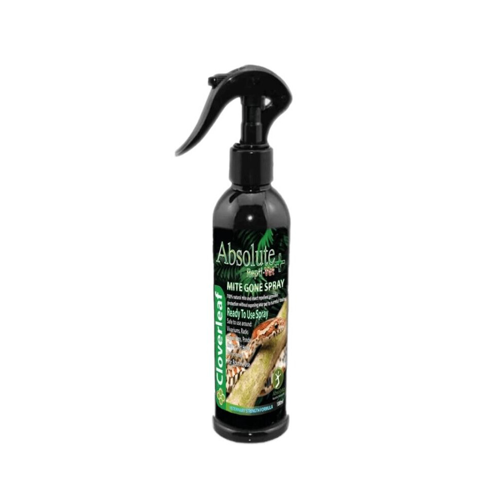 CLOVERLEAF ABSOLUTE+ REPTILE MITE-GONE 100ML REPTILE SNAKE MITE TREATMENT SPRAY - Image 5