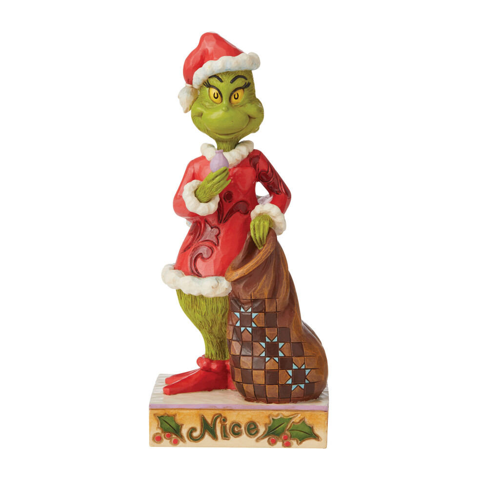 The Grinch by Jim Shore Figurine - Naughty / Nice Grinch