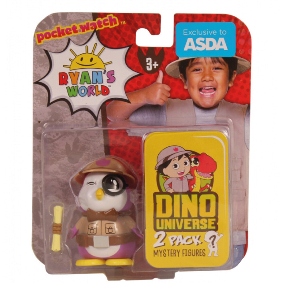 (Prof. Peckworth) Ryans World Dino Universe 2 Pk with Mystery Figure