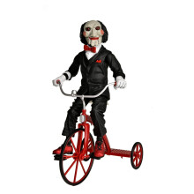 official NECA SAW Billy the Puppet on Tricycle Action Figure Sound - Plush Soft Toy