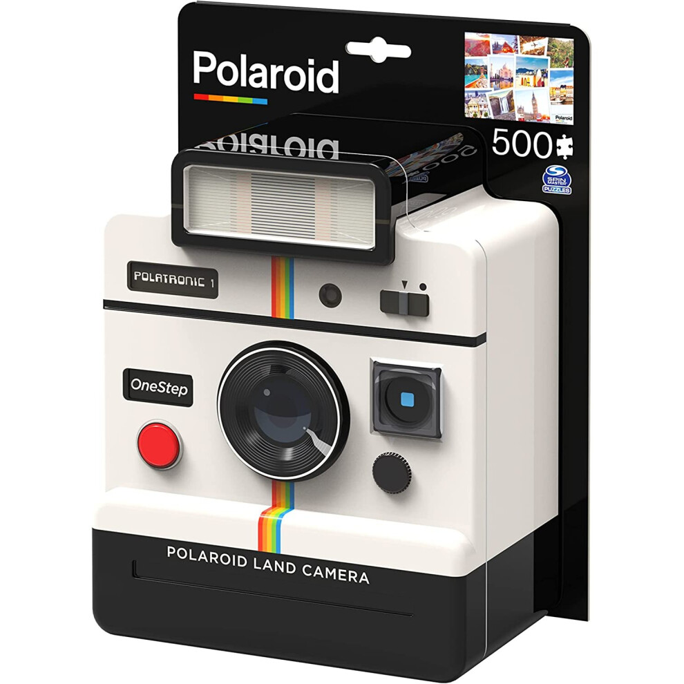 Polaroid Retro 500-Piece Jigsaw Puzzle, for Adults and Kids