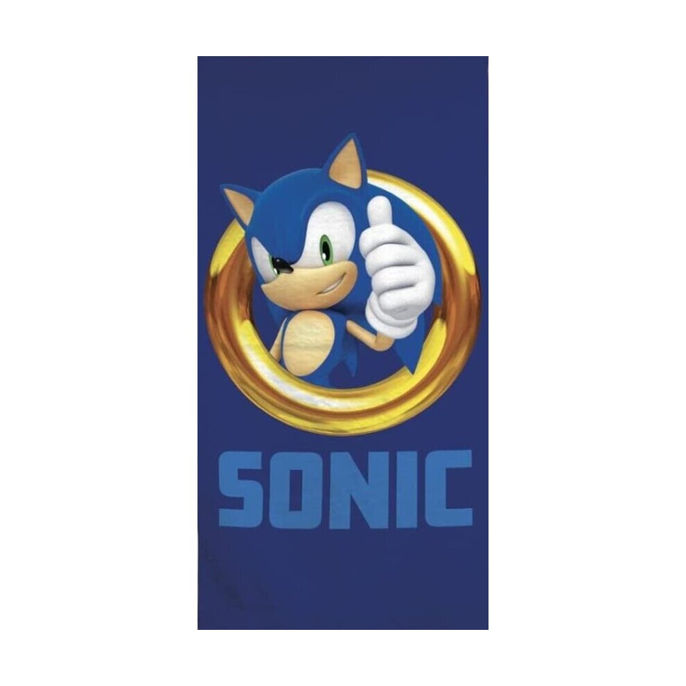 Sonic the Hedgehog Bath Beach Towel 140 x 70 cm 100% Cotton