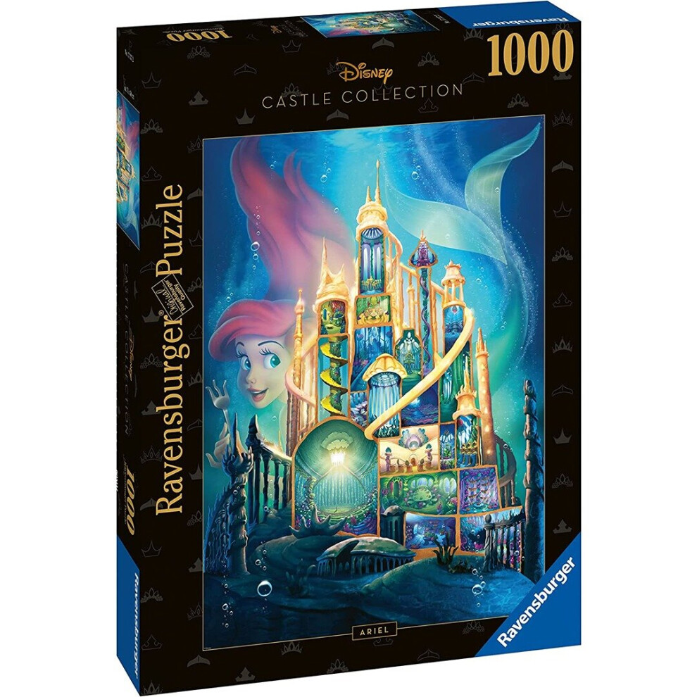 Ravensburger Disney Ariel's Castle 1000 Piece Jigsaw Puzzle