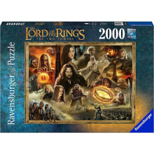 Ravensburger Άρχοντας των Δαχτυλιδιών: Δυο Πύργοι 2000 Κομματιών Παζλ για Ενήλικες - 17294