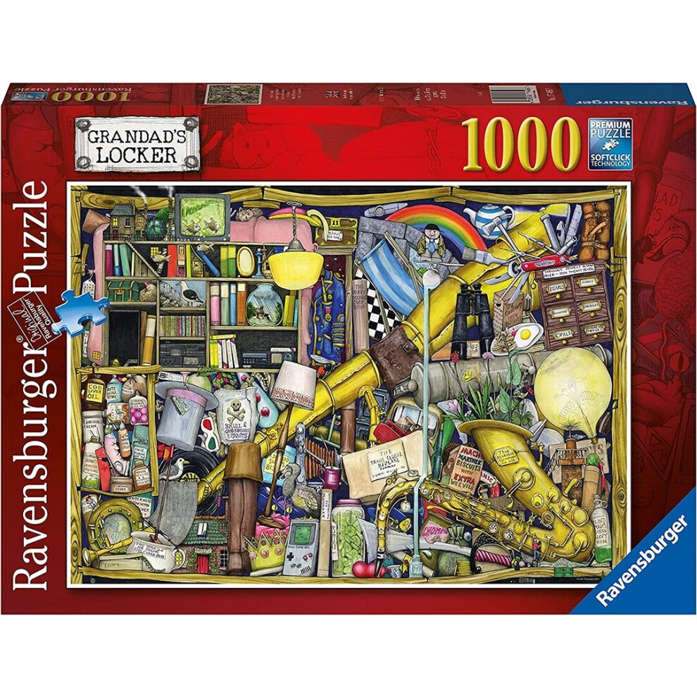 Ravensburger Grandad's Locker 1000 Piece Jigsaw Puzzle