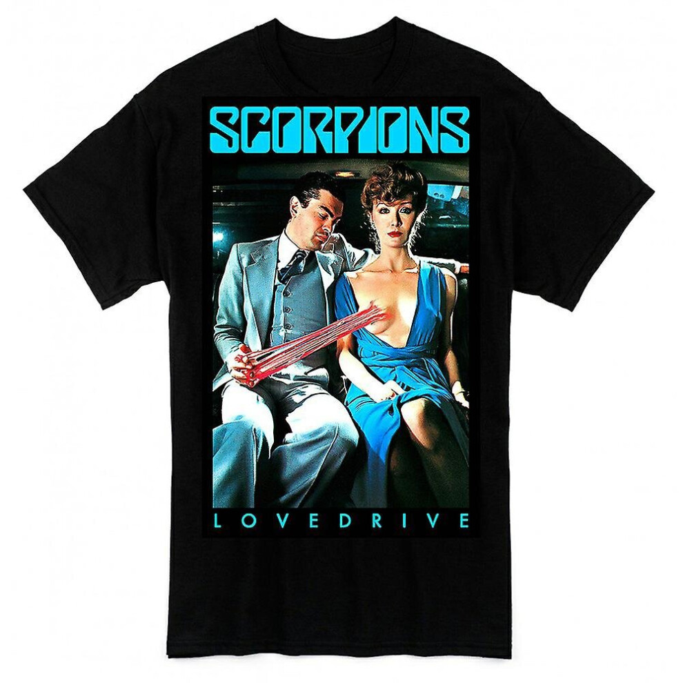 Sibeinuo (M) Scorpions Love Drive T Shirt Black