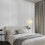 Living And Home Modern Grey Striped Emboss Non-Woven Wallpaper 9.5M 3
