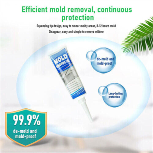 MOULD MAGIC EXTREME GEL FORMULA 90G TUBI Eco Friendly TAPS SINKS GROUT SET 2