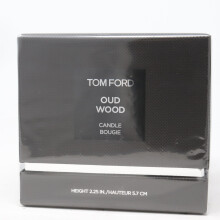 Tom Ford Oud Wood Candle Height 2.25 in New With Box