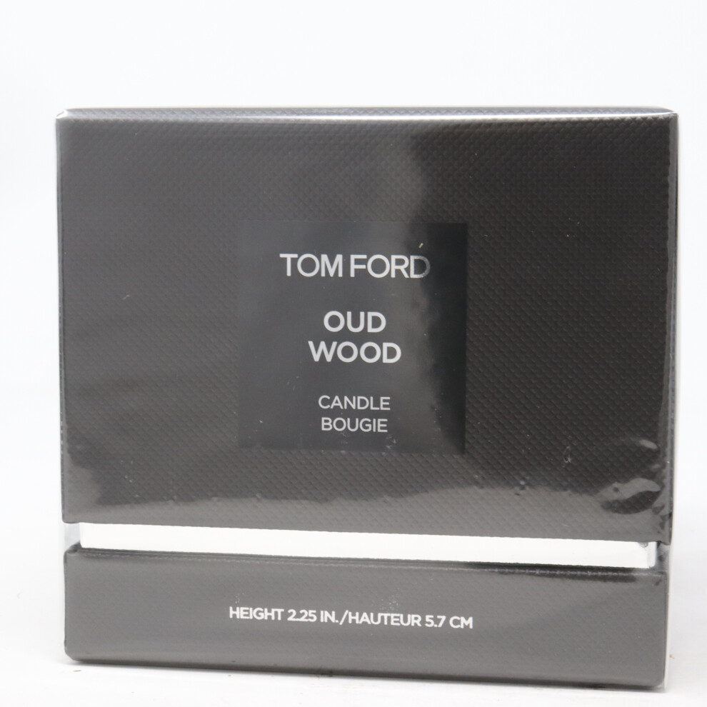 Tom Ford Oud Wood Candle Height 2.25 in New With Box