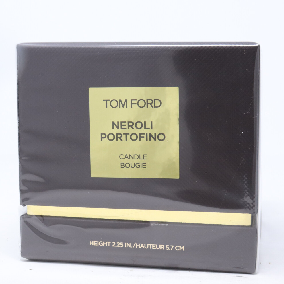 Tom Ford Neroli Portofino Candle   Height 2.25 in New With Box