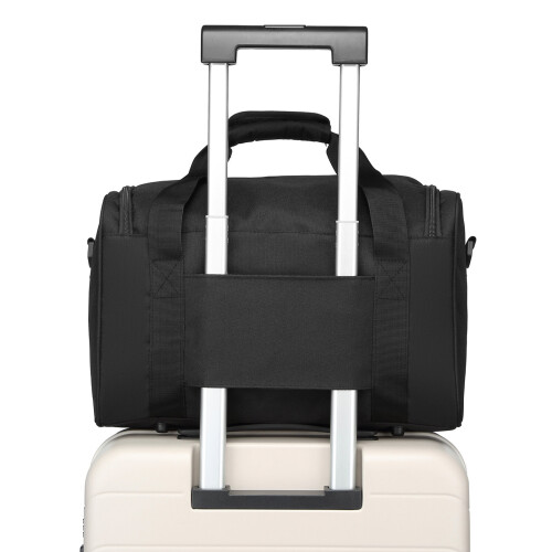 (Black) Kono 40x20x25 Under The Seat Holdall Cabin Hand Luggage Carry