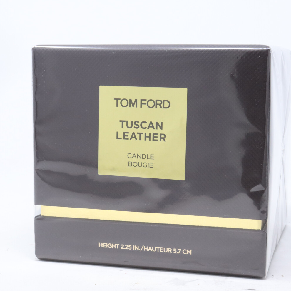 Tom Ford Tuscan Leather Candle Height 2.25 in New With Box