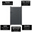 BillyOh (100x158cm) BillyOh Nova Aluminium Garden Gate 3