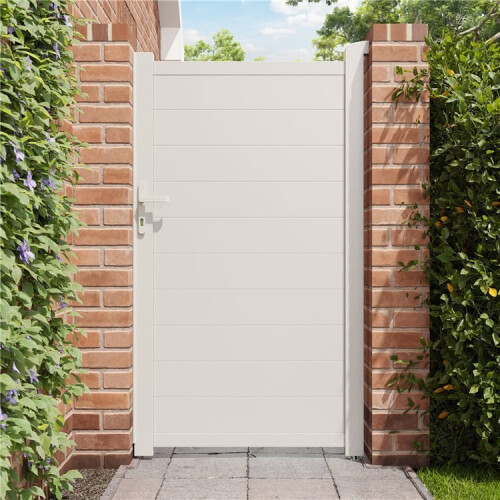 BillyOh (100x173cm - White) BillyOh Nova Aluminium Garden Gate 1