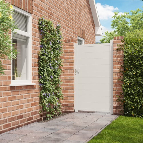 BillyOh (100x173cm - White) BillyOh Nova Aluminium Garden Gate 2