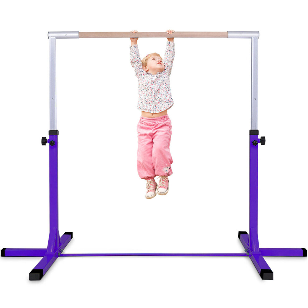 Kids Junior Horizontal Kips Bar Gymnastics Training Bar Gym