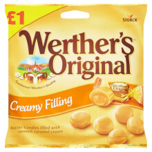 Werther's Original Creamy Filling 110g ( pack of 15 )
