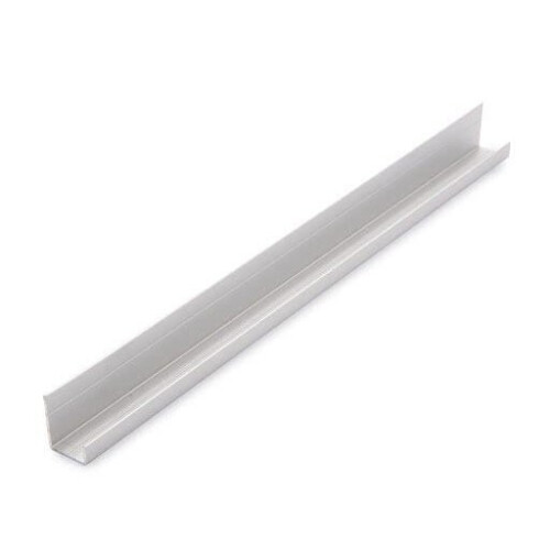 Starline Aluminium Edge Trim Chrome 2.4m