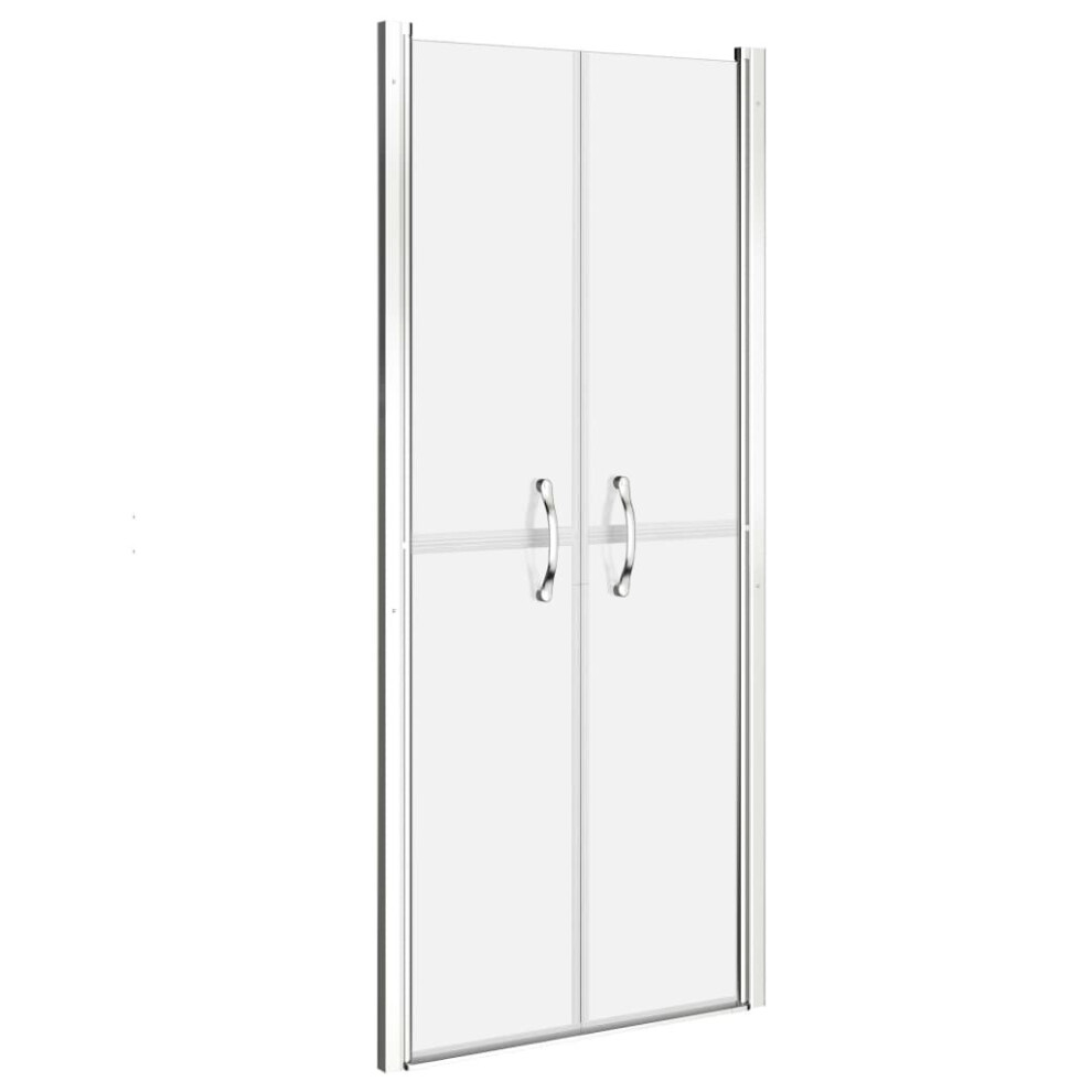 Vidaxl Shower Door Frosted Esg 101X190 Cm Enclosure Screen Bath Cabin Bathroom
