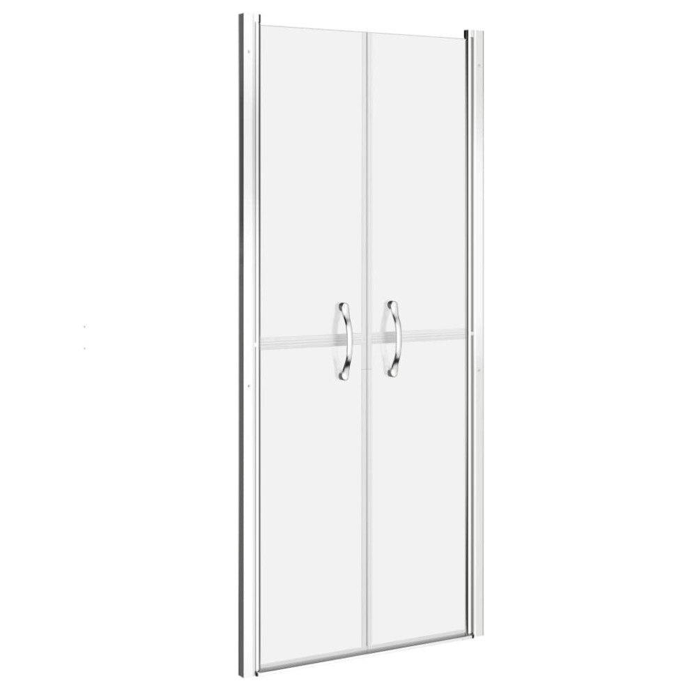 vidaXL Shower Door Frosted ESG 76x190 cm Enclosure Screen Bath Cabin Bathroom