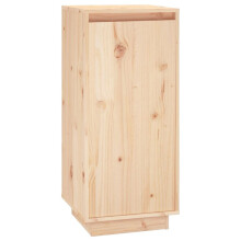 vidaXL Schuhschrank 35x35x80 cm Massivholz Kiefer