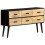 VidaXL vidaXL Solid Mango Wood Sideboard Wooden Home Organiser Storage Side Cabinet 1