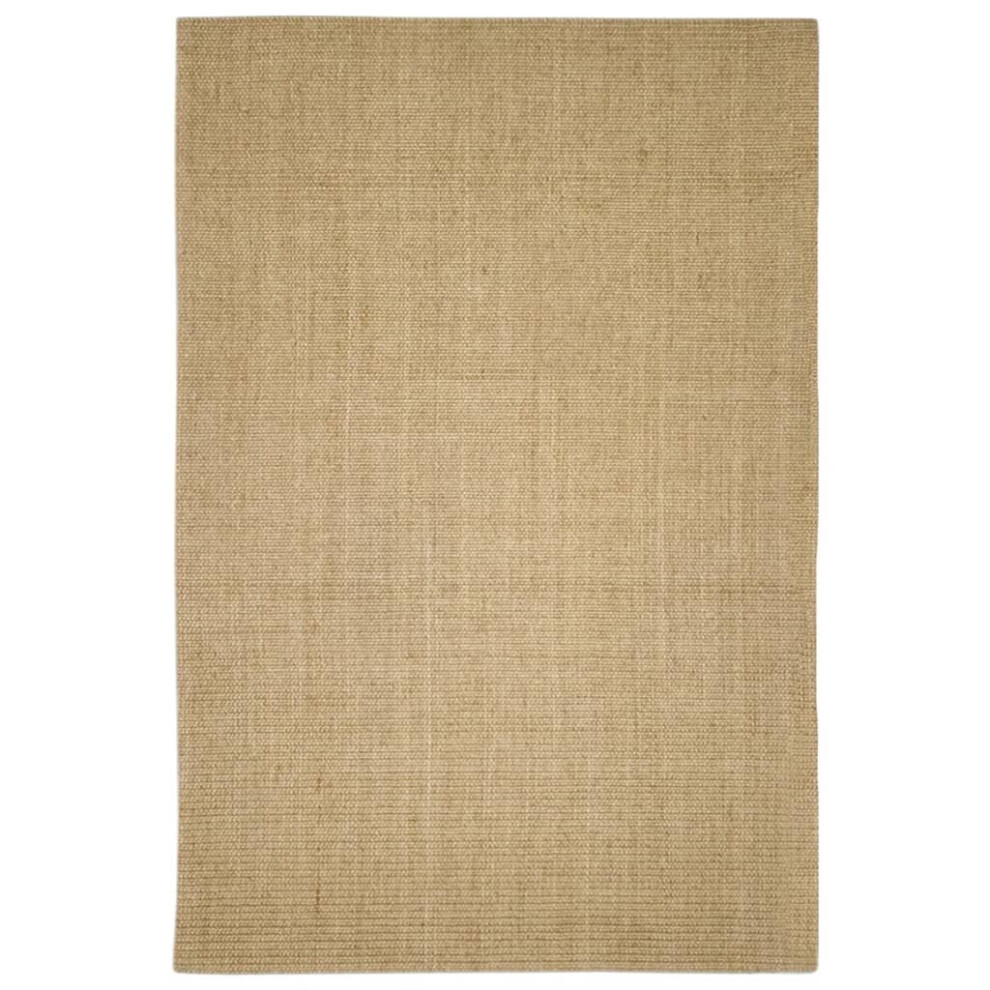 Vidaxl (Natural, 100 X 150 Cm) Rug Home Indoor Area Rug Floor Mat Floor Carpet Runner Natural Sisal