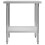 vidaXL Kitchen Work Table 80cm Stainless Steel Durable Gastronomy Worktables 6