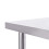 vidaXL Kitchen Work Table 80cm Stainless Steel Durable Gastronomy Worktables 8