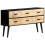 VidaXL vidaXL Solid Mango Wood Sideboard Wooden Home Organiser Storage Side Cabinet 12