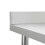 VidaXL vidaXL Kitchen Work Table with Backsplash 80cm Stainless Steel Workbenches 7