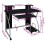 VidaXL (Black) vidaXL Mobile Computer Desk Pull Out Tray Finish Table Multi Colours/Sizes 6