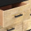 VidaXL vidaXL Solid Mango Wood Sideboard Wooden Home Organiser Storage Side Cabinet 9