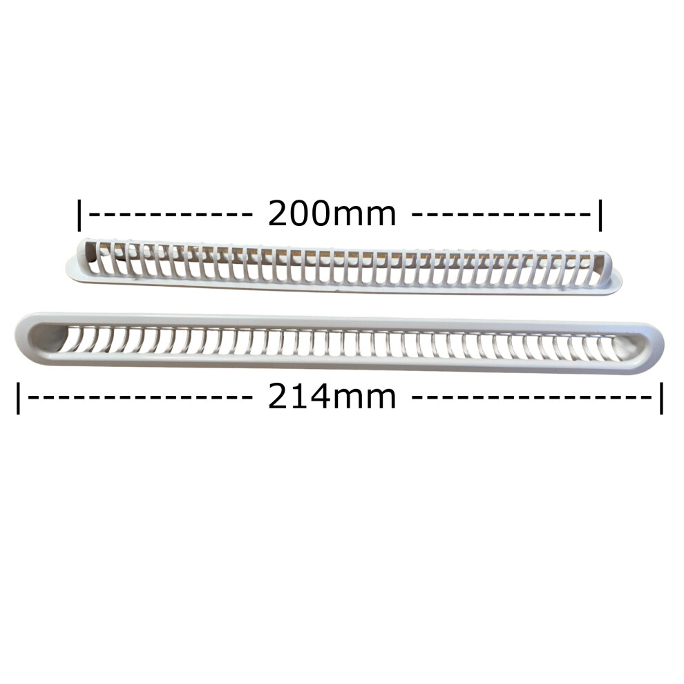 2500ea 214mm Yale Slotvent External Flyscreen White